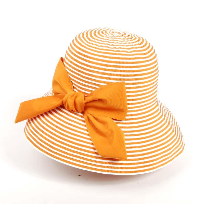 Sombrero Italiano de Verano para Mujer con Lazo Caldera y Ala Grande