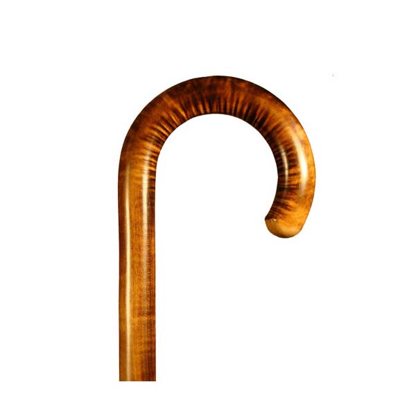 BASTÓN DE UNA PIEZA EN MADERA DE ARCE