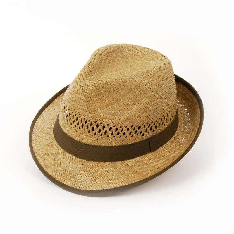 Sombrero de verano, paja natural, sombrero de campo.