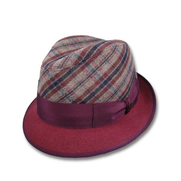 SOMBRERO BORSALINO INVIERNO ALA CORTA