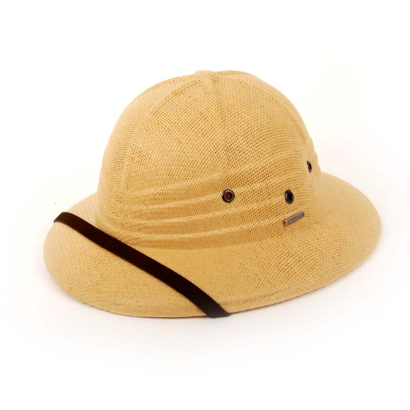 Salacot STETSON verano paja beige