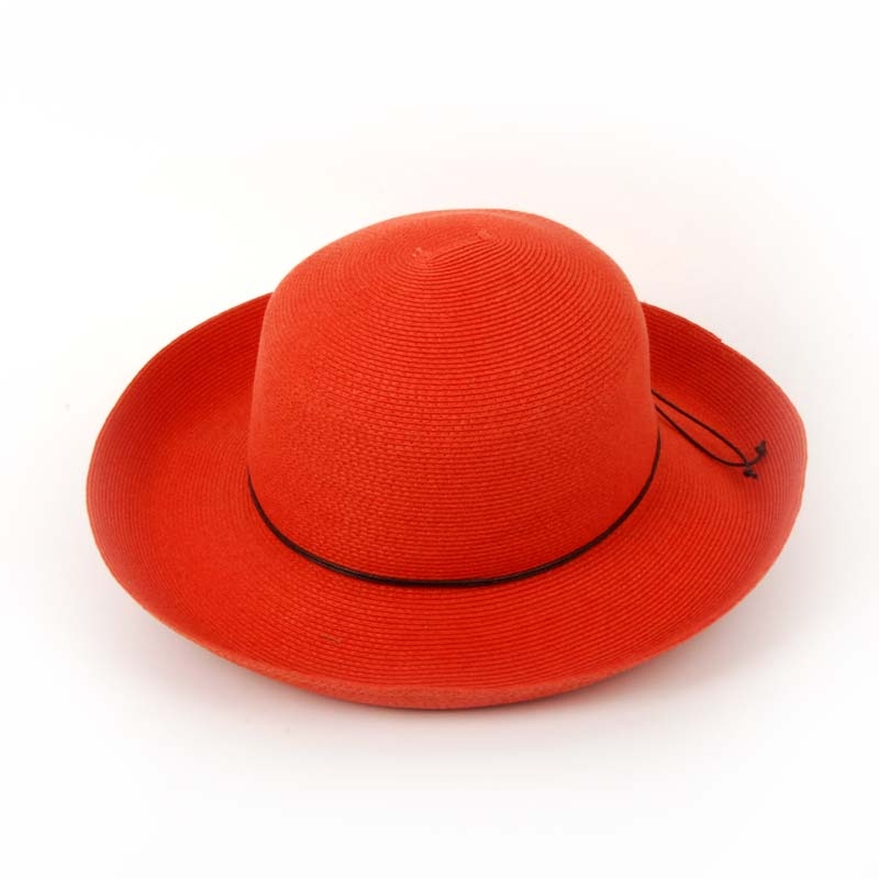 Pamela de verano, sombrero en color teja, sombrero de mujer