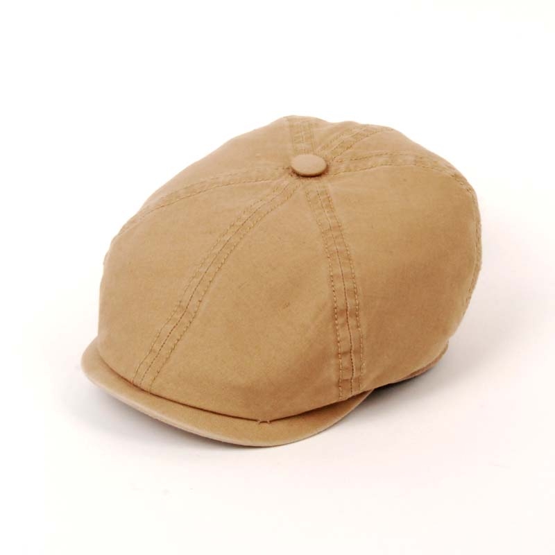 Gorra visera STETSON, diseño HATTERA, en color beige para verano.