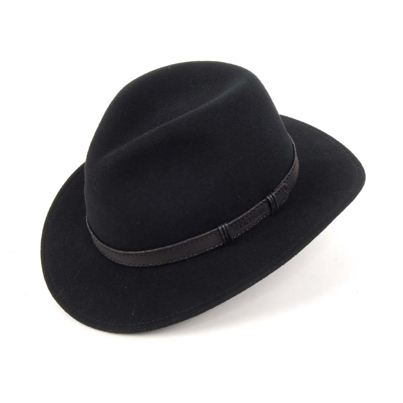 SOMBRERO ALA ANCHA STETSON COLOR NEGRO