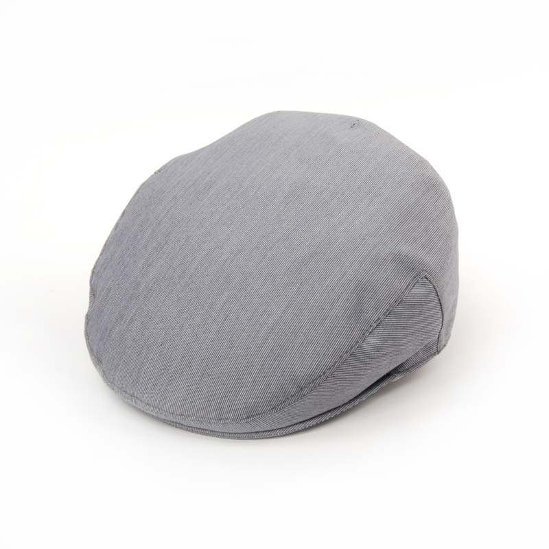 Gorra visera de verano en línea clásica. En color gris.