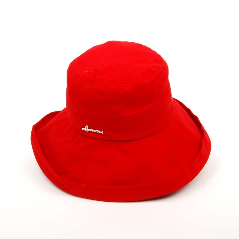 SOMBRERO SEÑORA ROJO DE VERANO