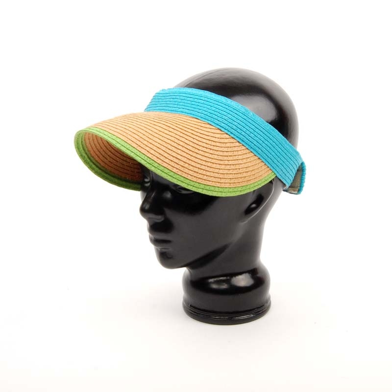 VISERA DE MUJER, visor sin casco para el verano, colores.