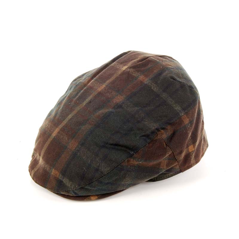 Gorra Visera de lluvia en algodón engrasado.