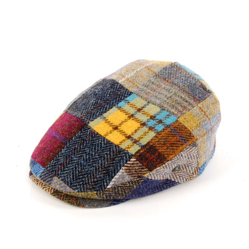 GORRA VISERA PATCHWORK INVIERNO LANA HARRIS TWEED