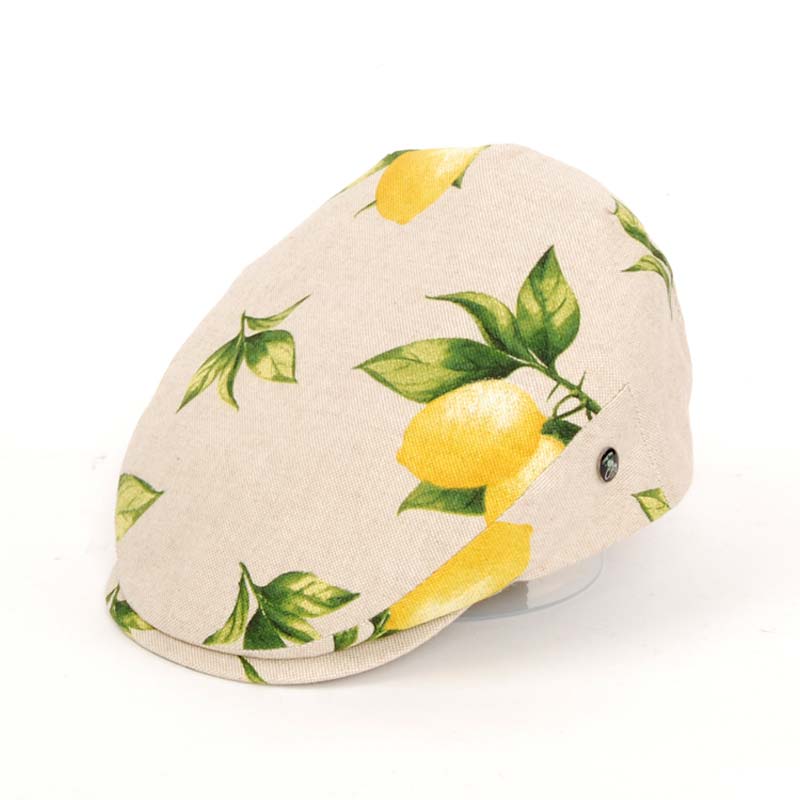 Gorra visera de verano adornos limones