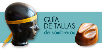 Guía de tallas de sombreros