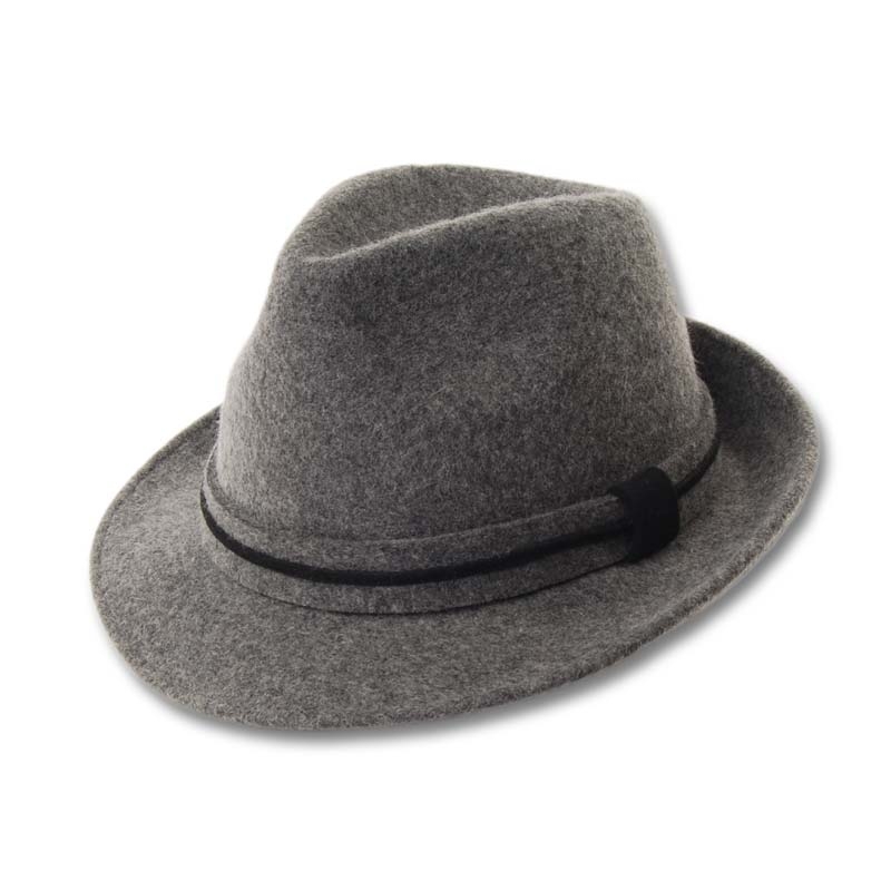 SOMBRERO SPORT CABALLERO EN COLOR GRIS, LANA.