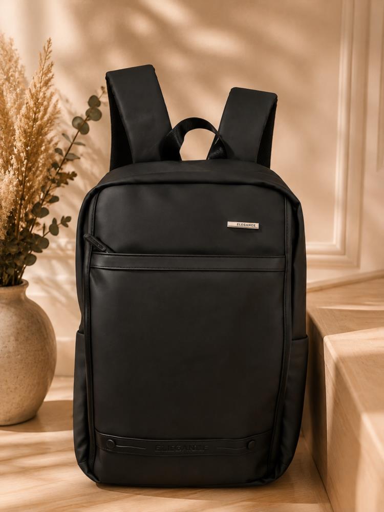 MOCHILA de viaje NEGRA DE NYLON PARA ORDENADOR Y TABLET