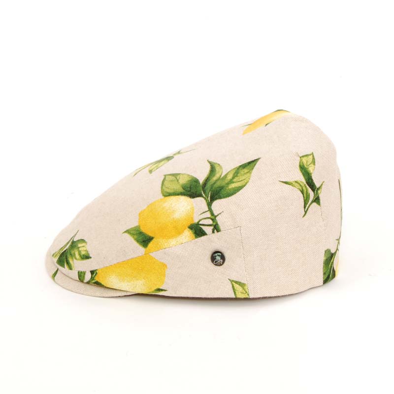 Gorra visera de verano adornos limones