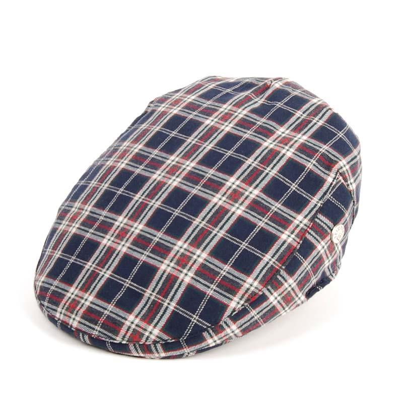 Gorra Visera de Verano y Entretiempo en Algodón Orgánico – Diseño Español en Azul y Rojo