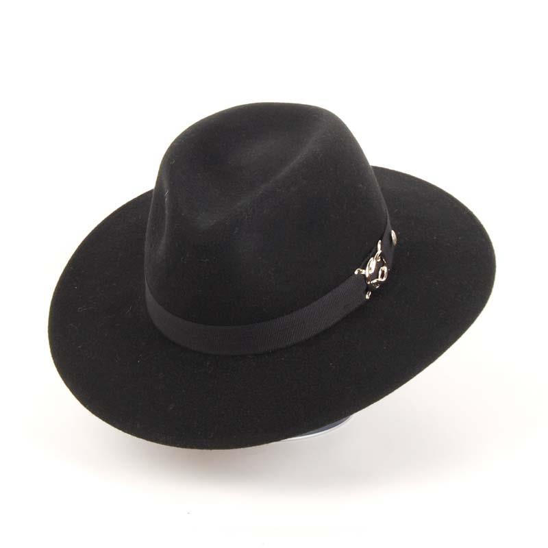 Sombrero Indiana, tipo Borsalino para mujer.